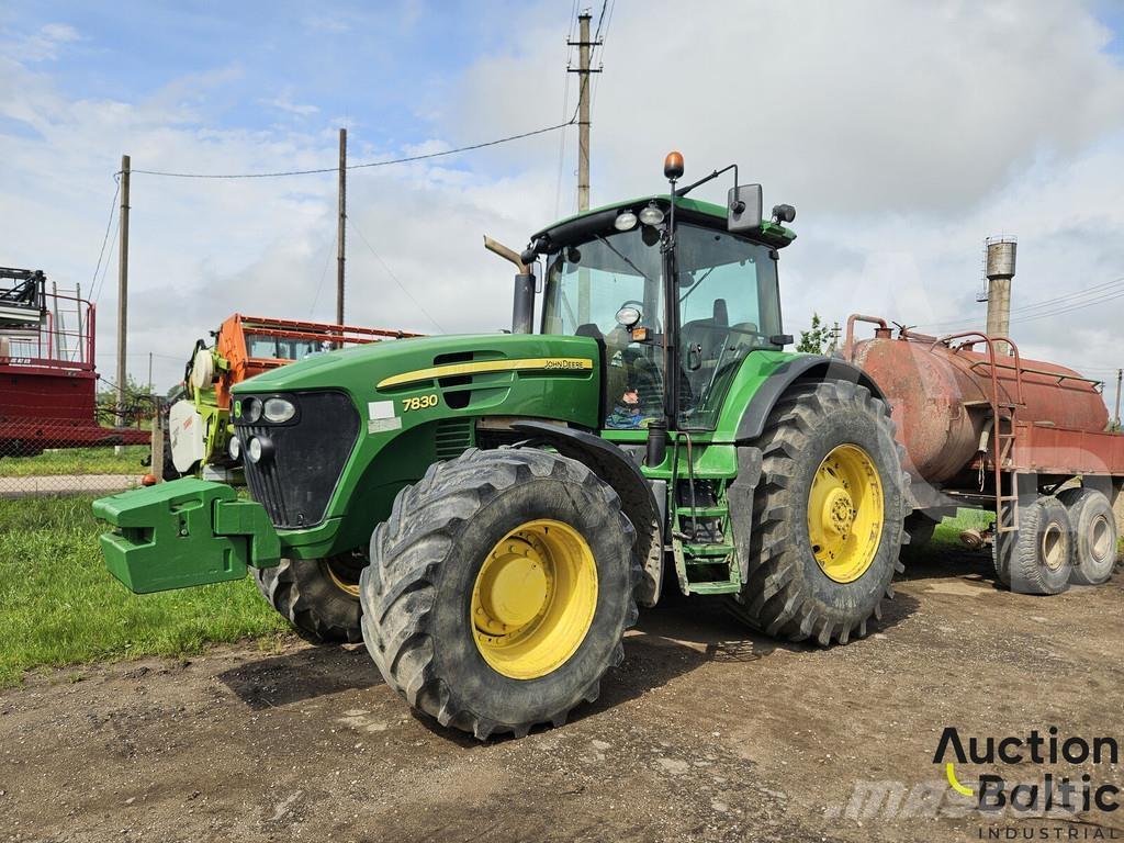 John Deere 7830 Traktorok