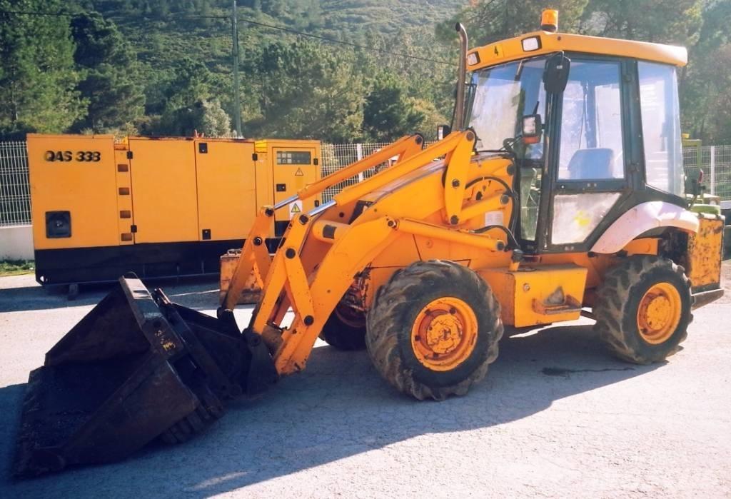 JCB 2 CX Airmaster Gumikerekes homlokrakodók