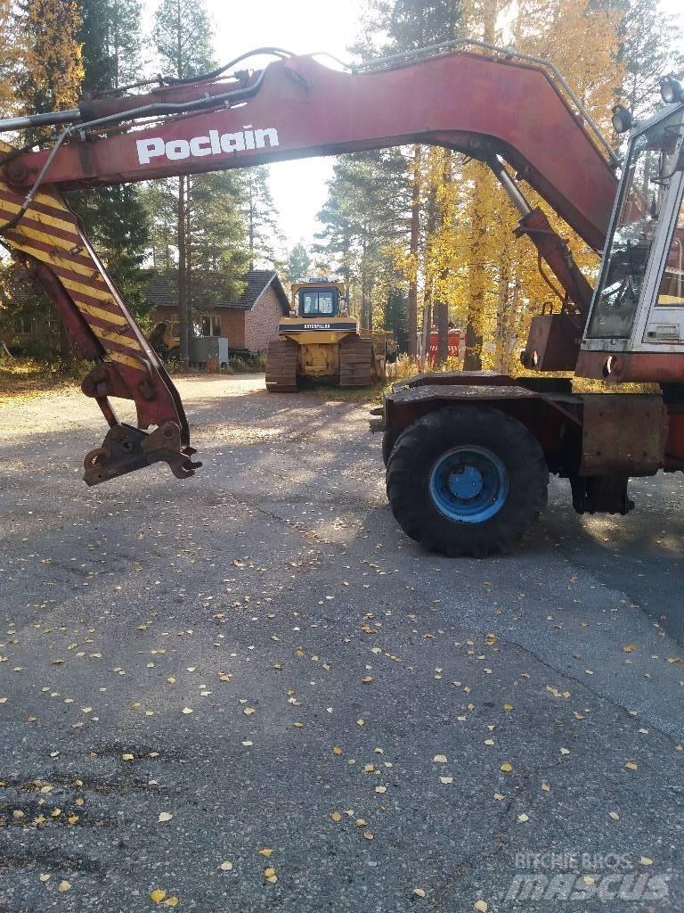 Poclain 90 P B Gumikerekes kotrók
