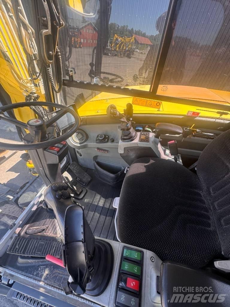 Wacker Neuson EW 100 Gumikerekes kotrók
