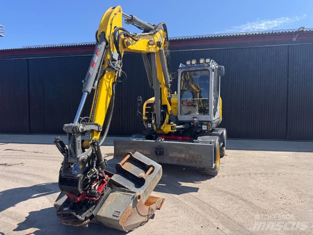 Wacker Neuson EW 100 Gumikerekes kotrók