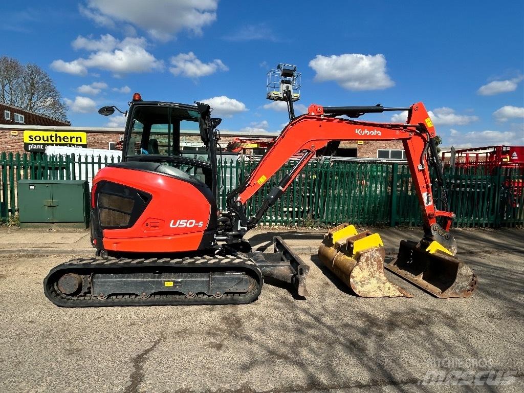 Kubota U 50 Mini kotrók < 7t