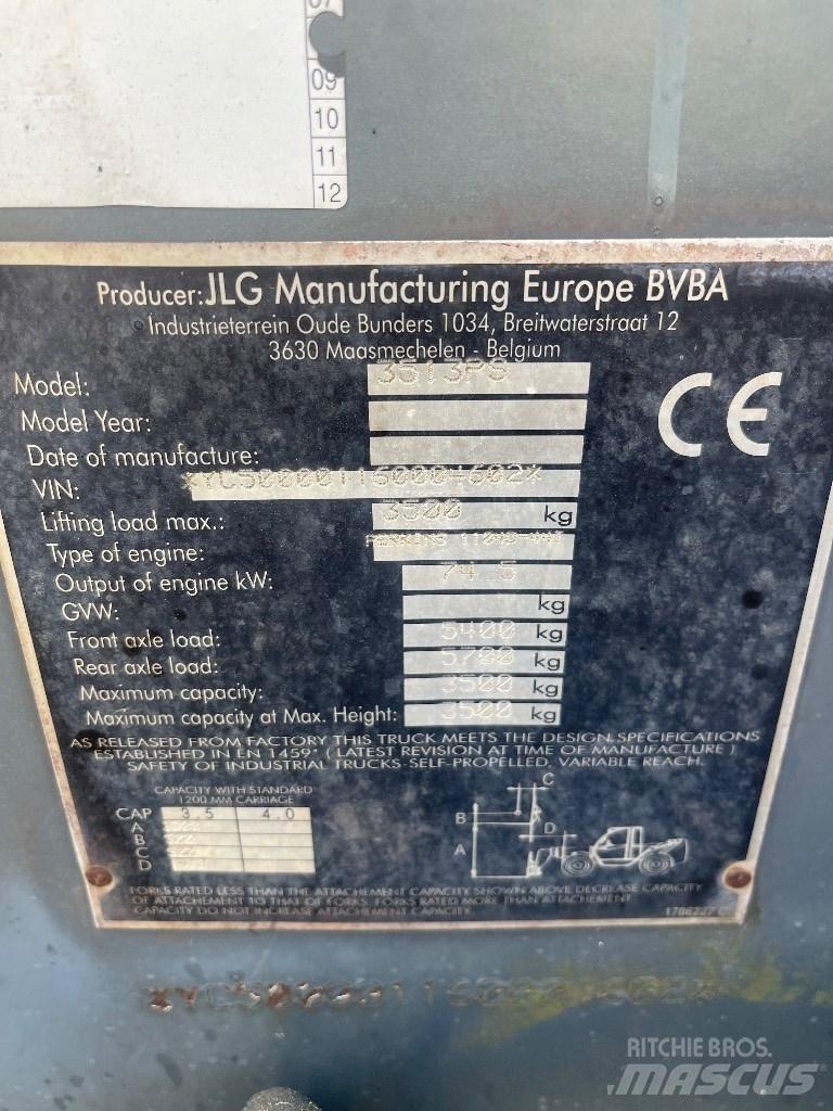 JLG 3513 PS Teleszkópos rakodók