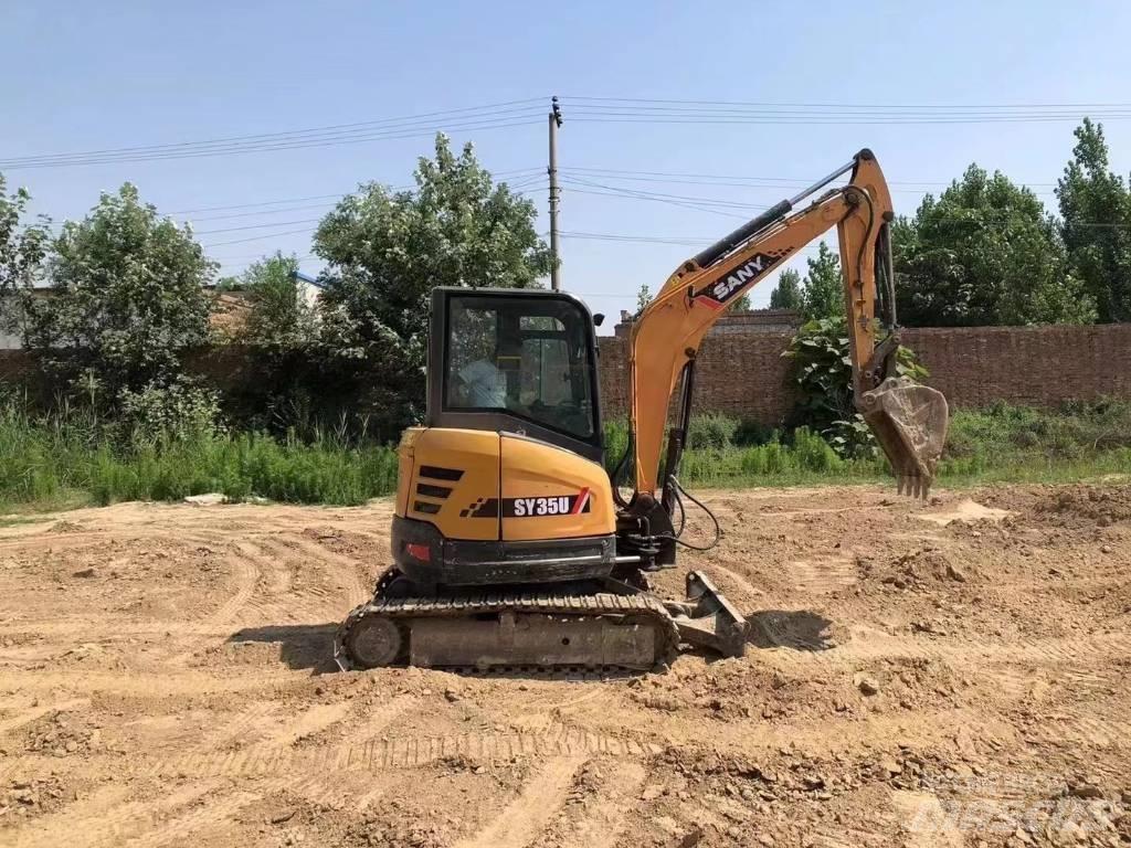 Sany 35u Lánctalpas kotrók