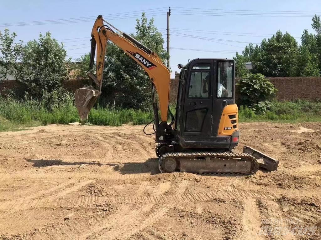 Sany 35u Lánctalpas kotrók