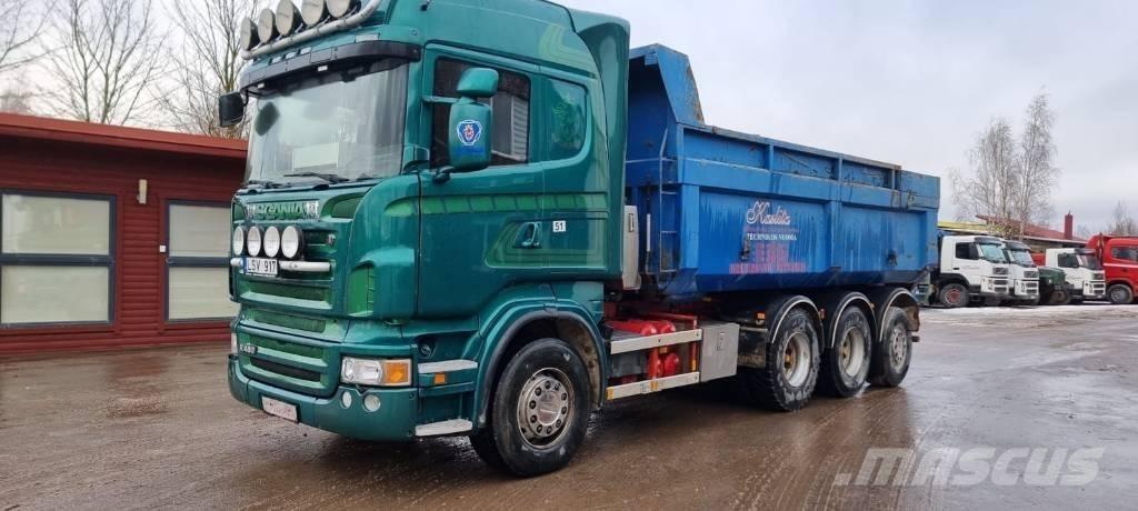 Scania R 480 Hidraulikus konténerszállító