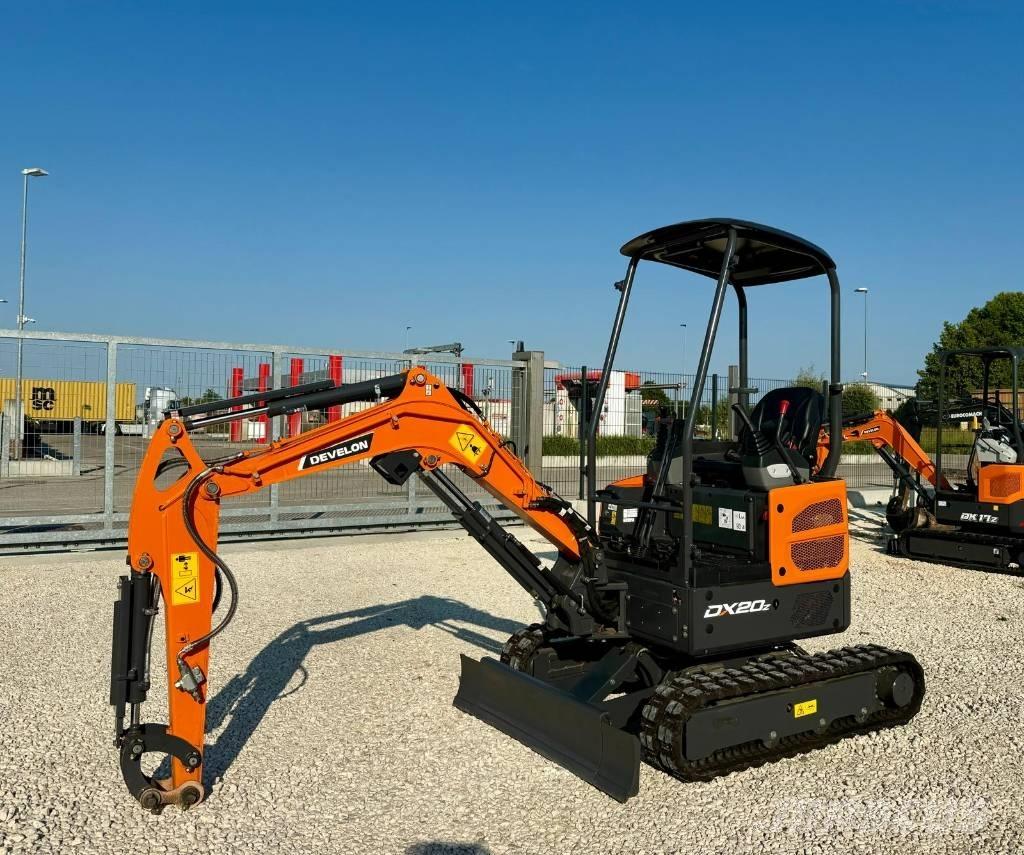 Doosan DX 20 Z-7 Mini kotrók < 7t