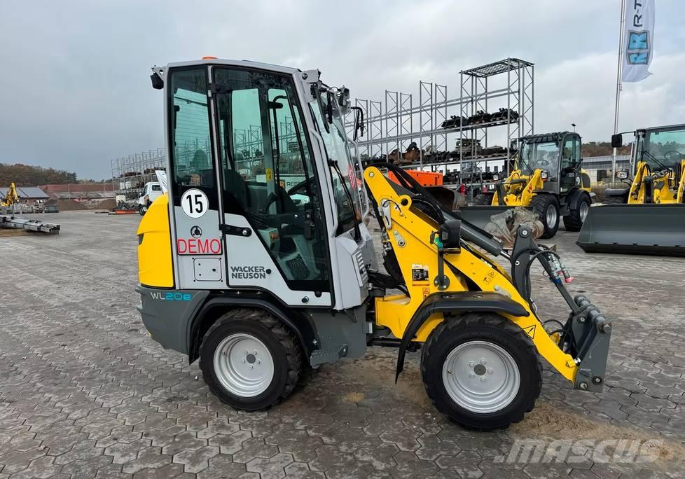 Wacker Neuson WL20e Gumikerekes homlokrakodók
