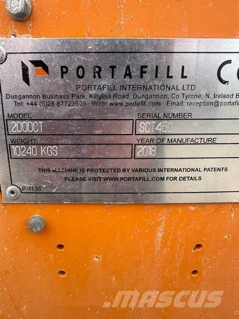 Portafill 2000CT Mobil szűrők
