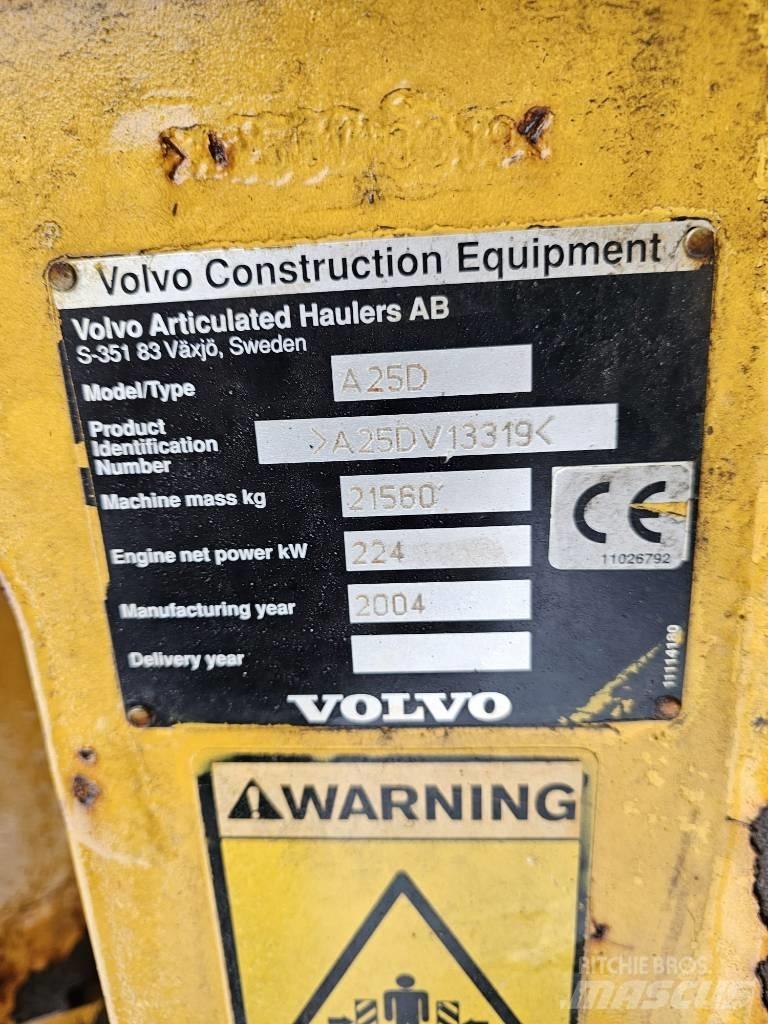 Volvo A25D / a30, a35 Csuklósdömperek