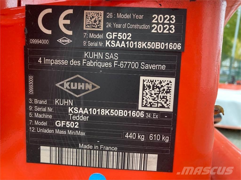 Kuhn GF 502 Rendkészítő