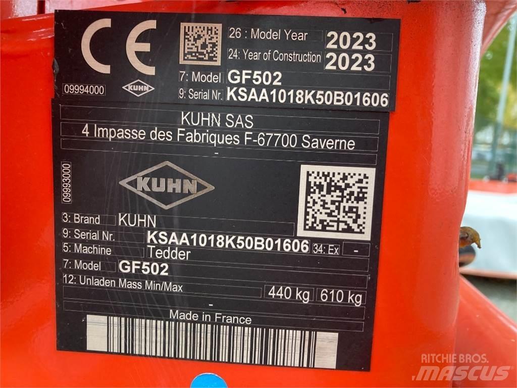 Kuhn GF 502 Rendkészítő