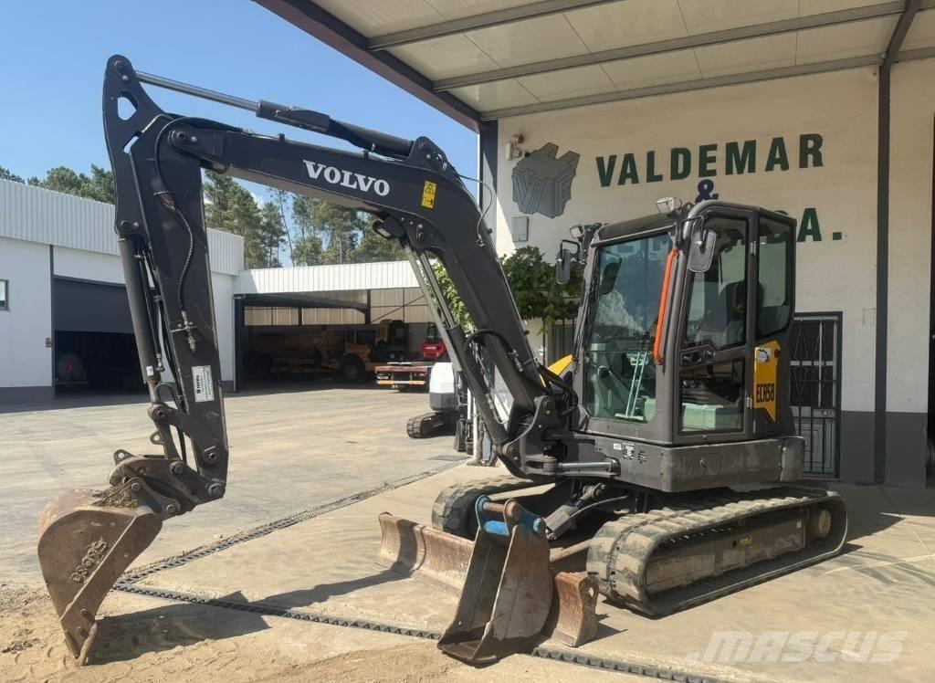 Volvo ECR 58 F Mini kotrók < 7t