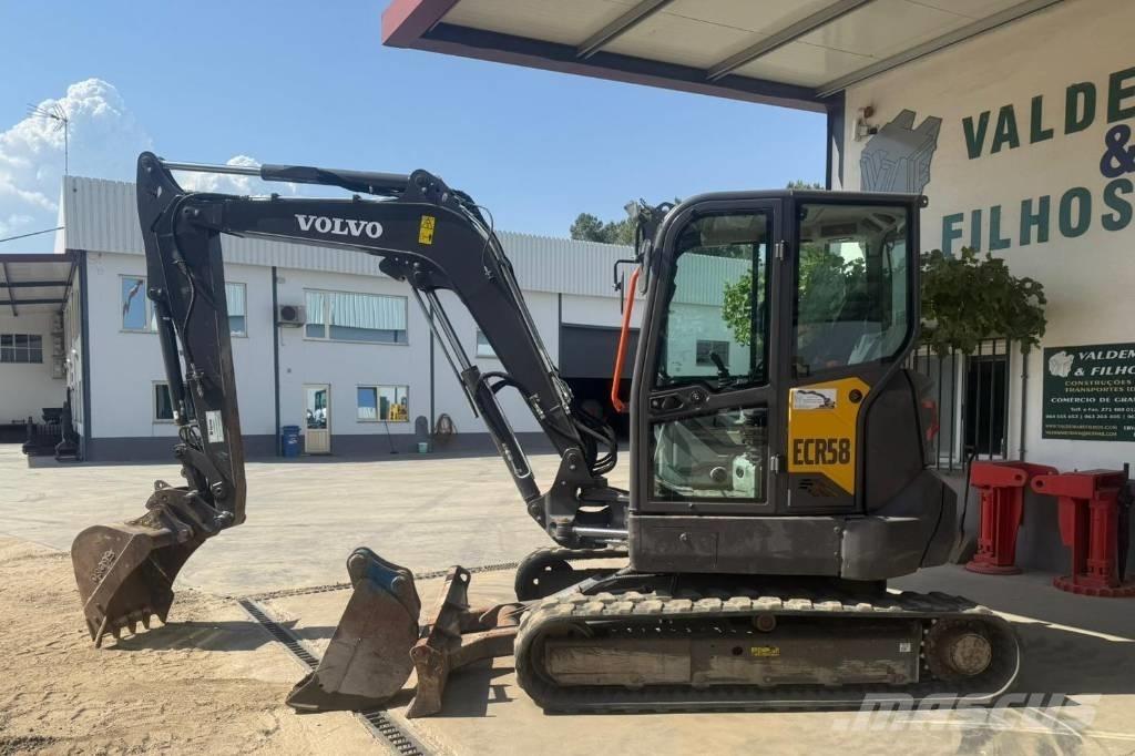 Volvo ECR 58 F Mini kotrók < 7t
