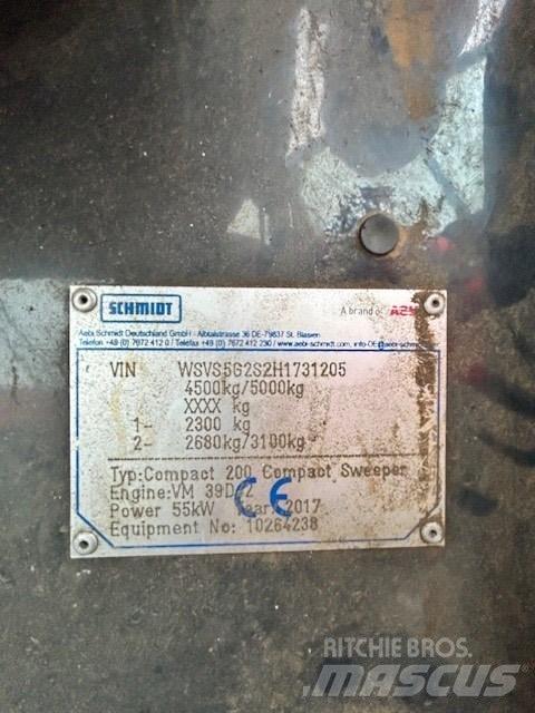 Schmidt Compact 200 Úttakarító gépek