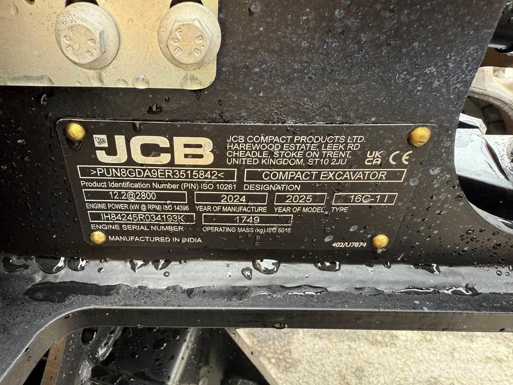 JCB 16C-1 Mini kotrók < 7t