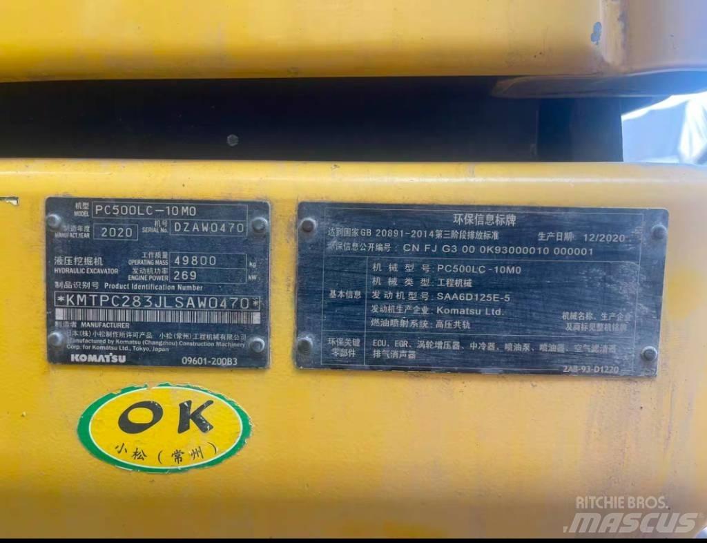 Komatsu pc500lc-10mo Kétéltű markolók