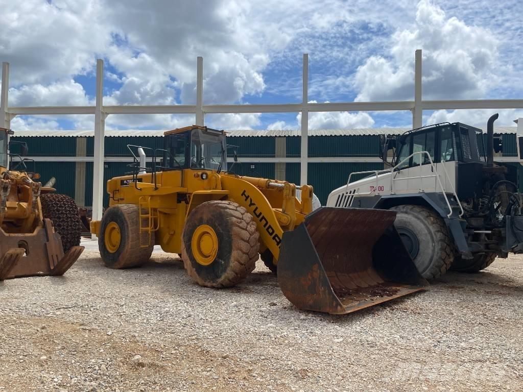 Hyundai HL 780-3 A Gumikerekes homlokrakodók