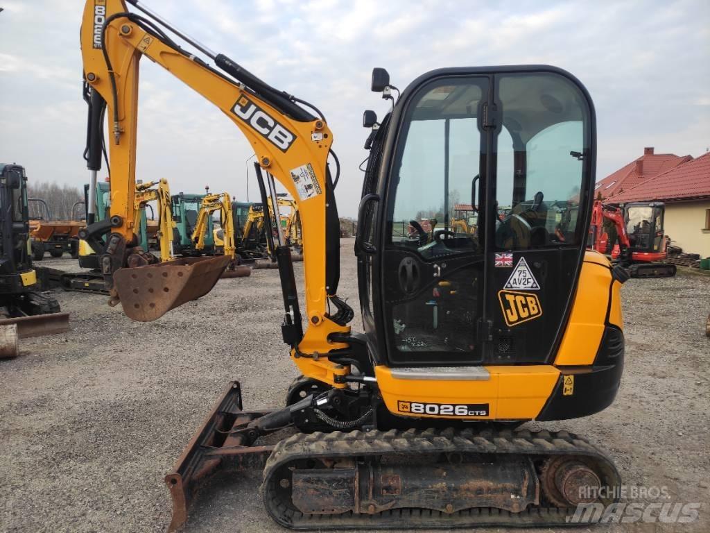 JCB 8026 CTS Mini kotrók < 7t