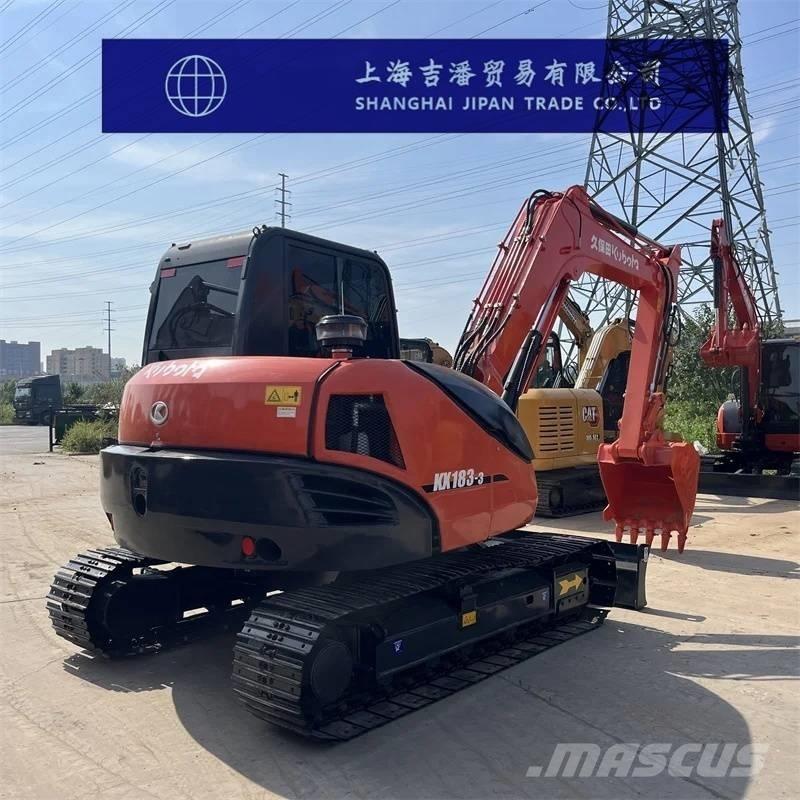Kubota KX 183 Lánctalpas kotrók