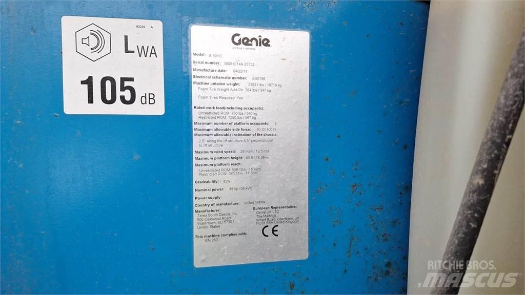 Genie S60HCE Teleszkópos emelők