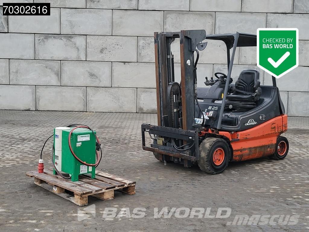 Linde E25 -03 Elektromos targoncák