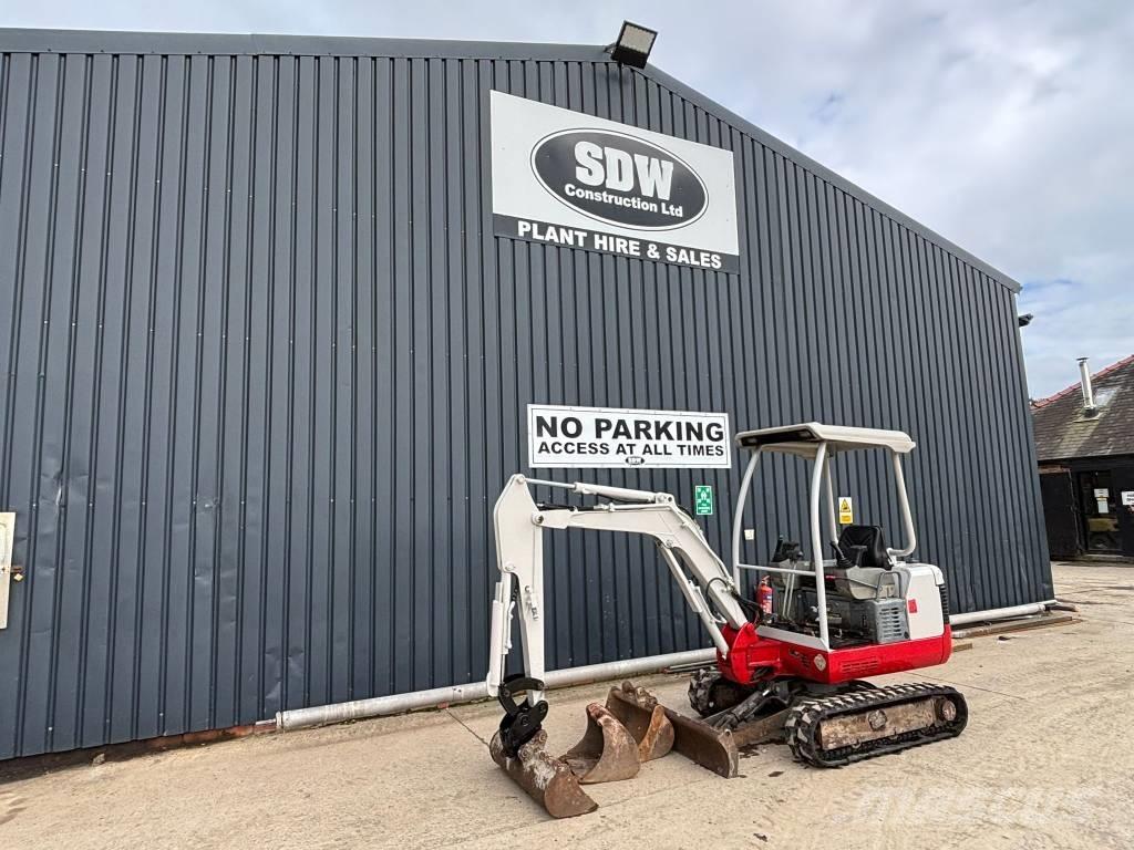 Takeuchi TB 016 Mini kotrók < 7t