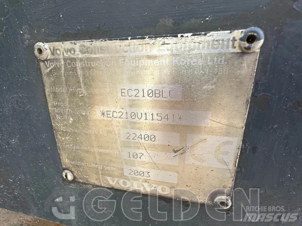 Volvo EC210BLC Lánctalpas kotrók