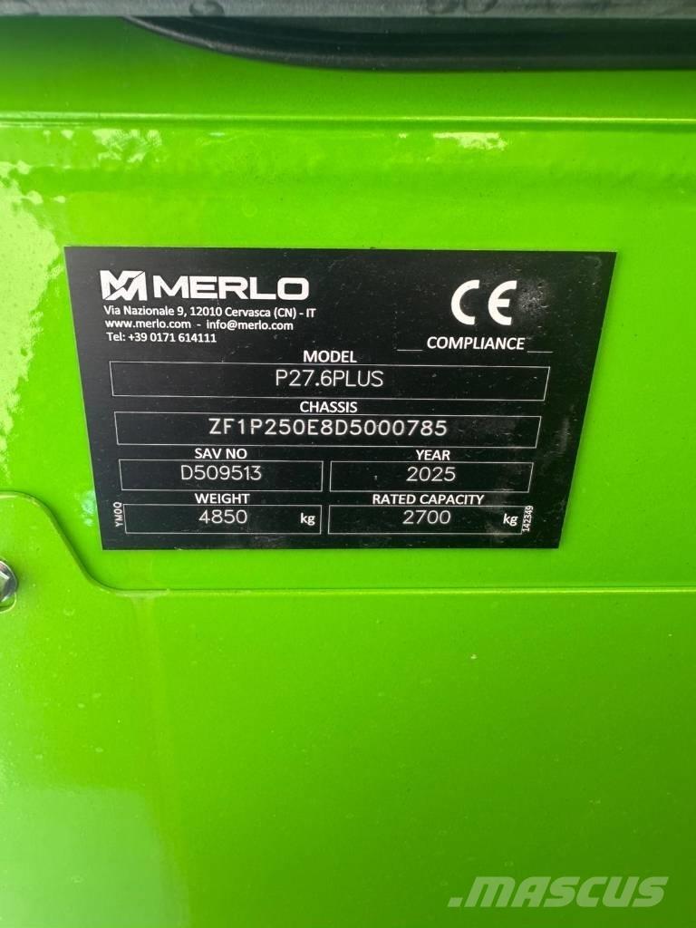 Merlo P 27.6 Plus Teleszkópos rakodók