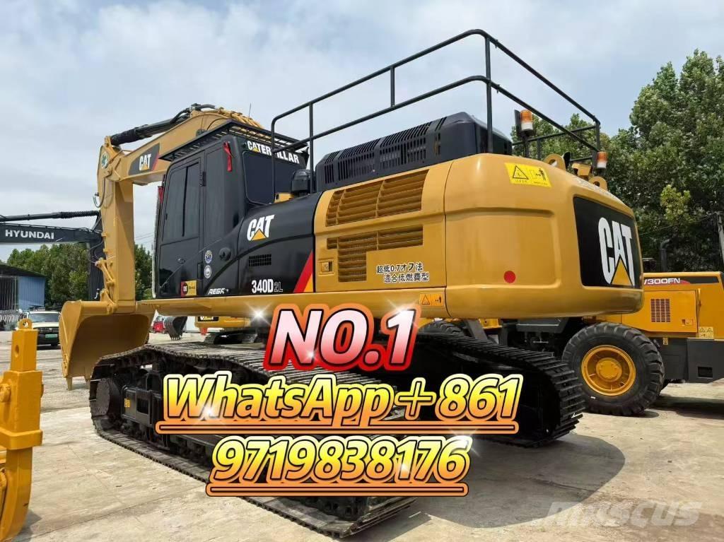 CAT 340 D2 L Lánctalpas kotrók