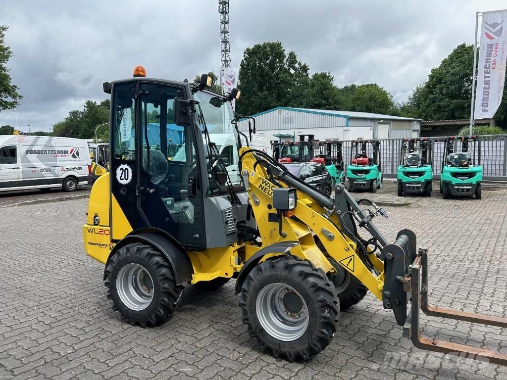 Wacker Neuson WL 20 Gumikerekes homlokrakodók