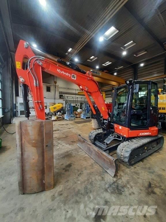 Kubota KX060-5 Mini kotrók < 7t