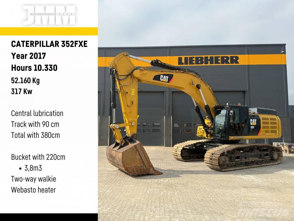 CAT 352 FXE Lánctalpas kotrók