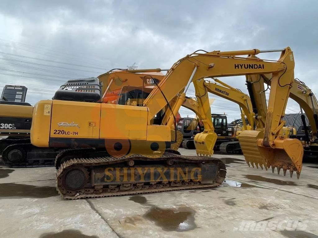 Hyundai Robex 220-7 Lánctalpas kotrók