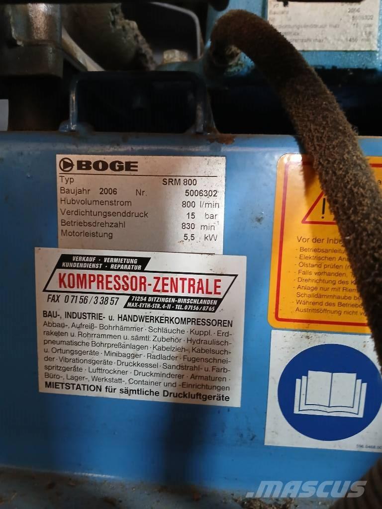Boge SRM 800 Kompresszorok