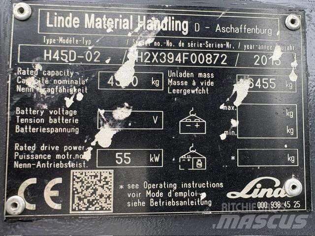 Linde H 45 D Dízel targoncák
