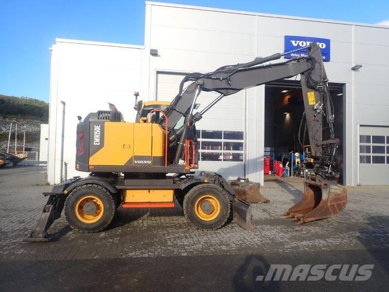 Volvo EWR 150 E Gumikerekes kotrók