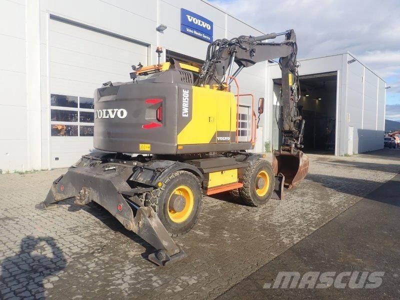 Volvo EWR 150 E Gumikerekes kotrók