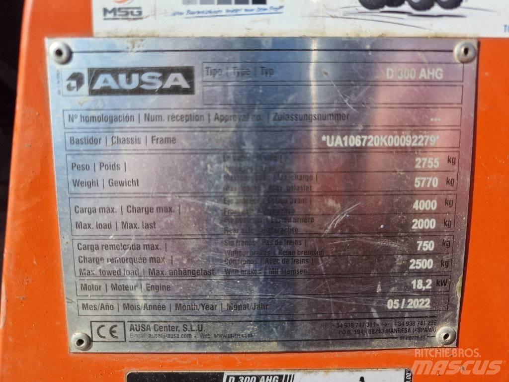 Ausa D300AHG Csuklósdömperek