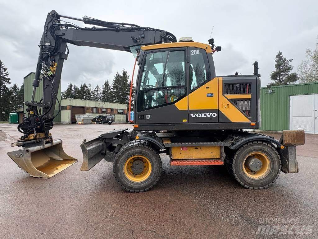 Volvo EWR 150 E Gumikerekes kotrók