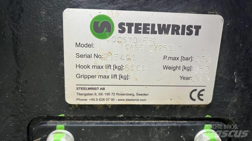 Steelwrist S70 Gyors csatlakozók