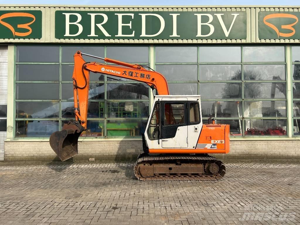 Hitachi EX 60 Lánctalpas kotrók