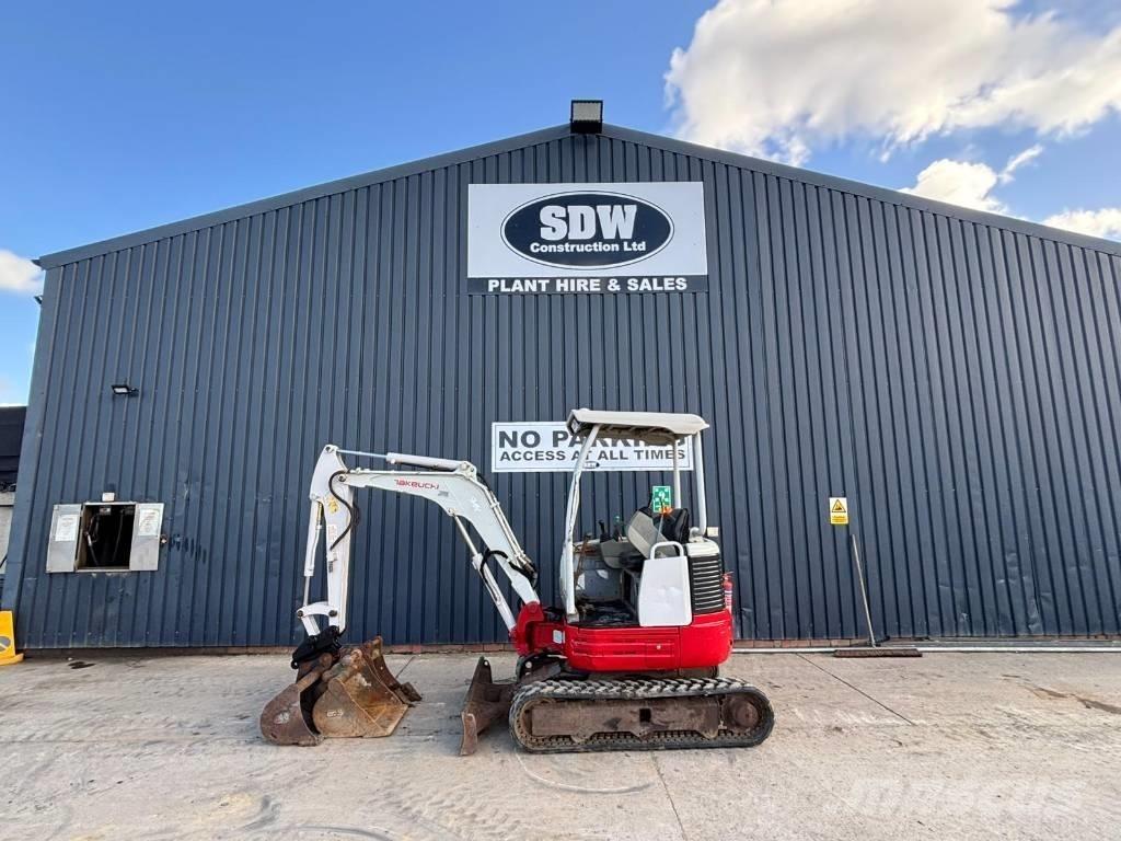Takeuchi TB 23 R Mini kotrók < 7t
