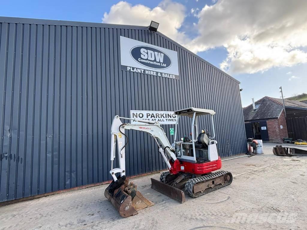 Takeuchi TB 23 R Mini kotrók < 7t