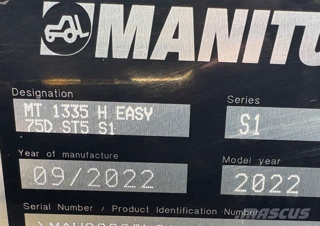 Manitou MT 1335 Teleszkópos rakodók