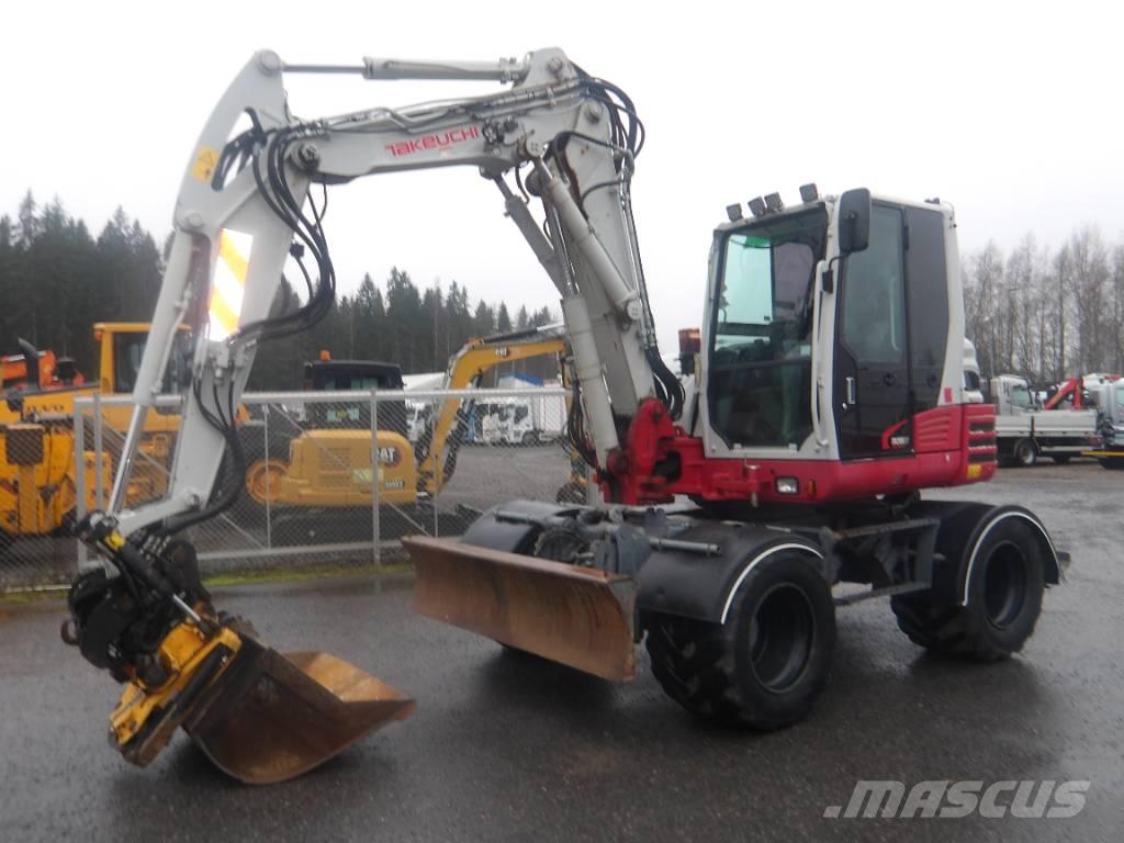 Takeuchi TB 295 W Gumikerekes kotrók