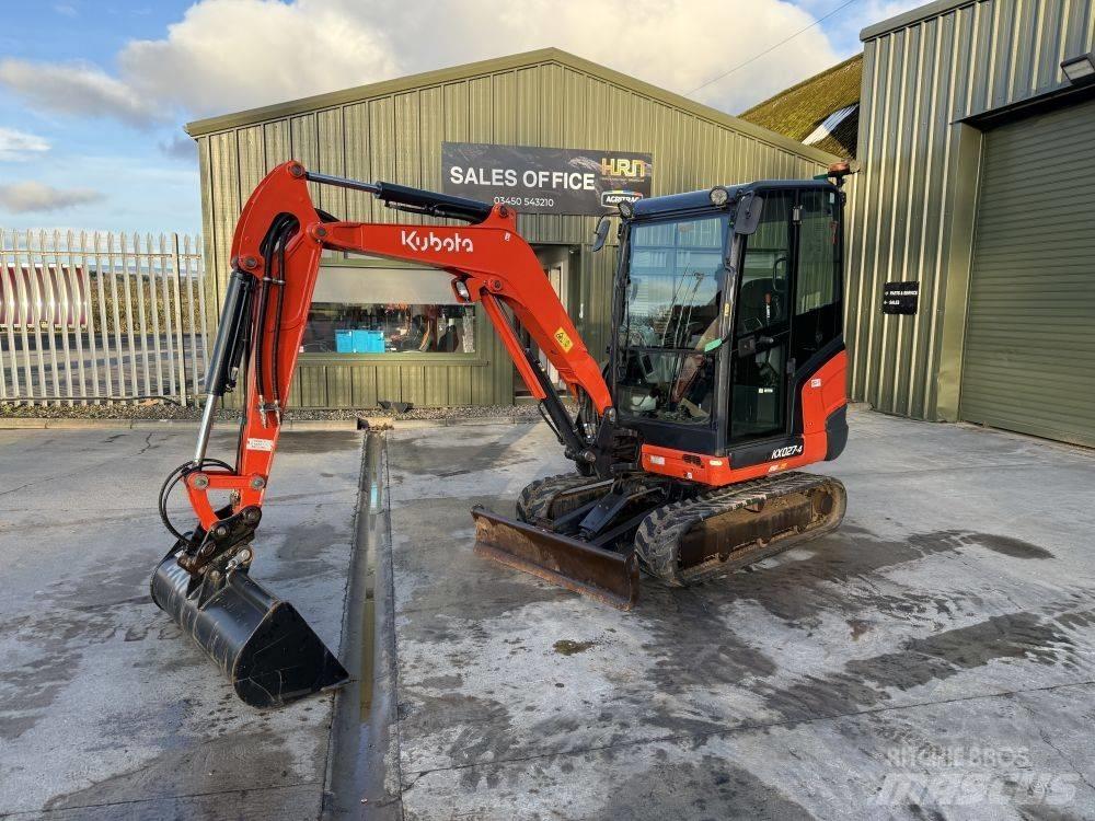Kubota KX 027 Mini kotrók < 7t
