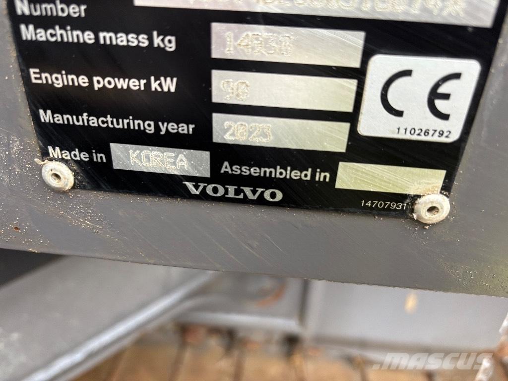 Volvo EC 140 E Lánctalpas kotrók