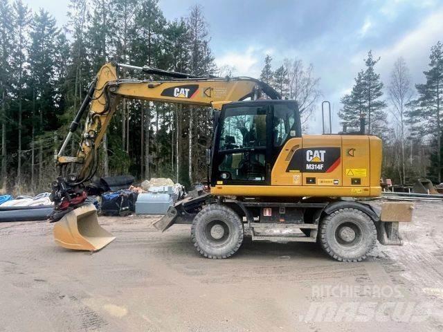 CAT M 314 F Gumikerekes kotrók