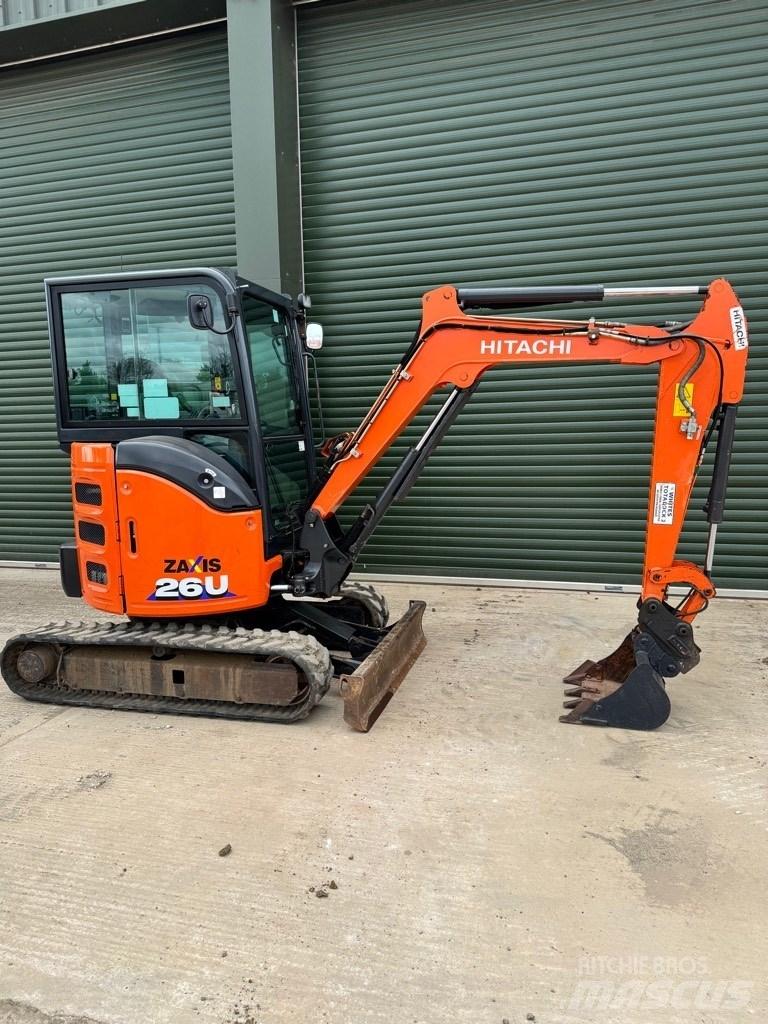 Hitachi 26U-6 CR Mini kotrók < 7t